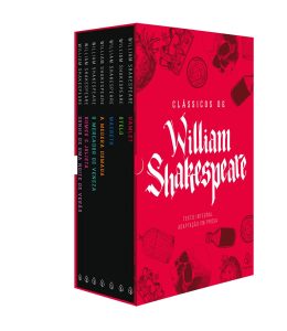 Box Clássicos de William Shakespeare – com 7 marcadores de páginas