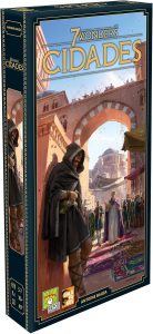 Galápagos, 7 Wonders: Cidades (Expansão) 2ª Edição, Jogo de Tabuleiro para Amigos, 3 a 7 jogadores, 30 a 60 minutos por partida
