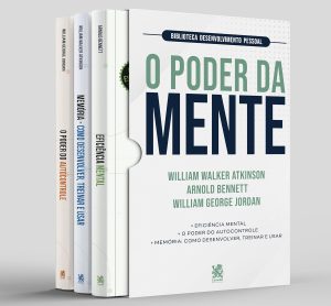 Biblioteca Desenvolvimento Pessoal: O Poder da Mente – Box com 3 Livros