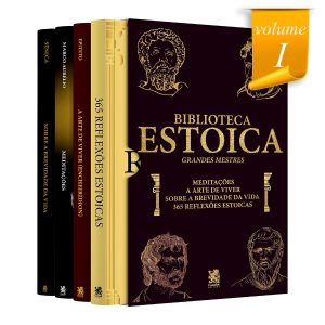 Biblioteca Estoica: Grandes Mestres Volume I – Box com 4 Livros