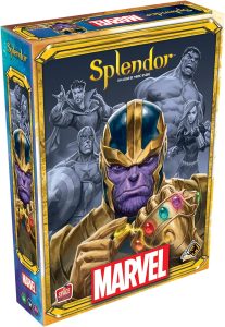 Galápagos Splendor Marvel, Jogo de Tabuleiro para Família, 2 a 4 Jogadores, 30 Minutos por Partida